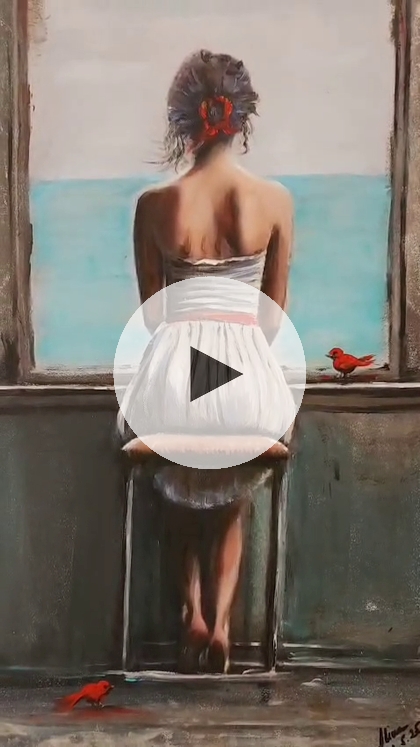 ArteDiAlina.com painting: The Wait